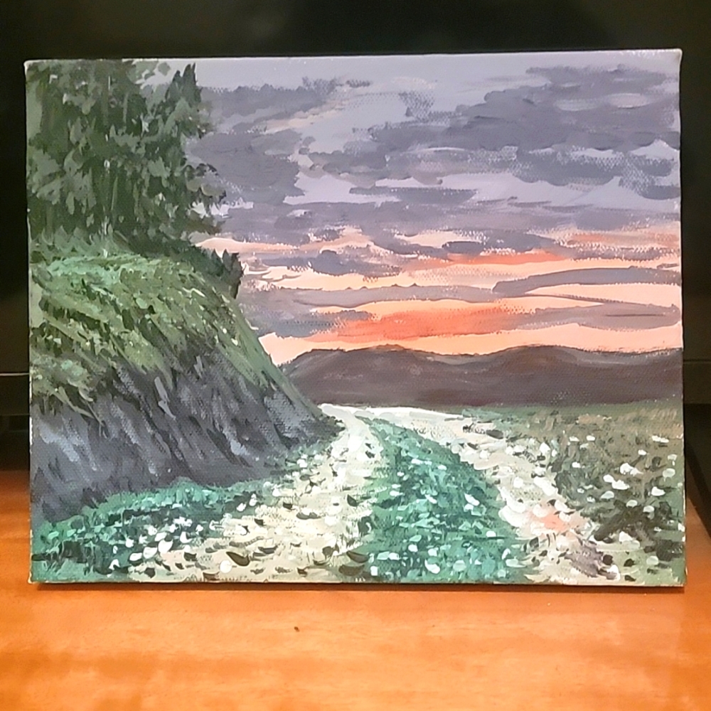 8x10 inch original painting on canvas